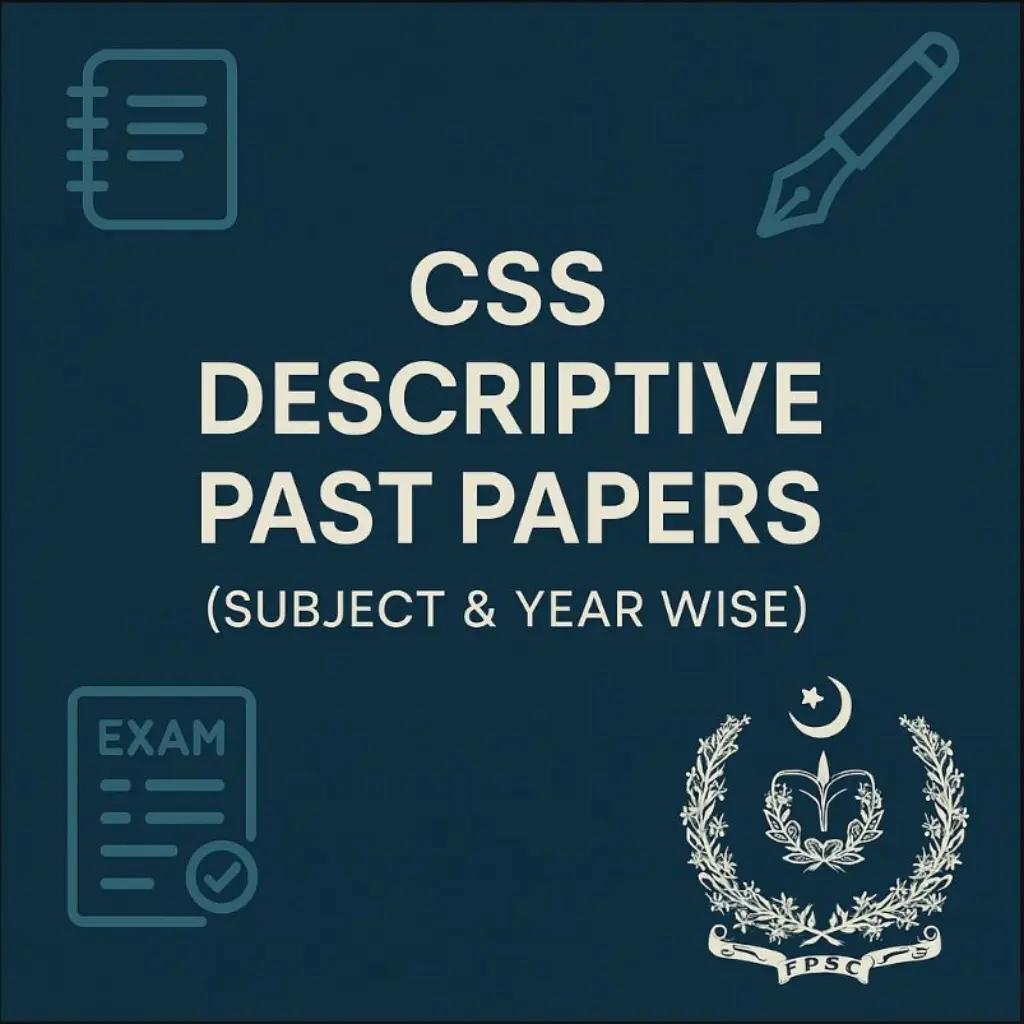 Home 13 CSS-Descriptive-Past-Papers