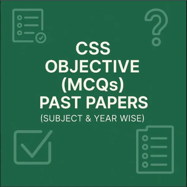 CSS-Past-Papers-MCQs